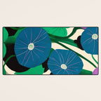 Blue Petunia Study Desk Mat Gallery Image 3