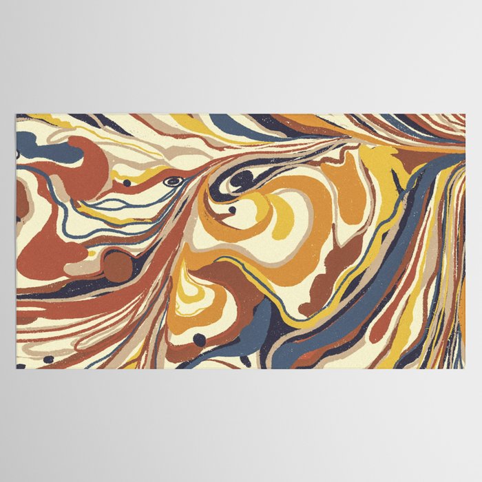 Retro marble #4 Tablecloth Gallery Image 2