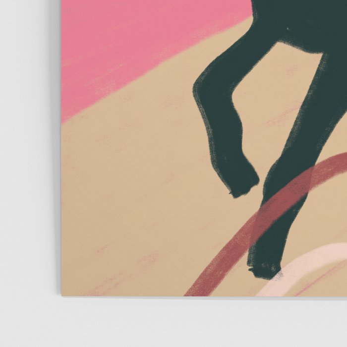 Expressive Running Horse in the Countryside  Poster Gallery Image 3