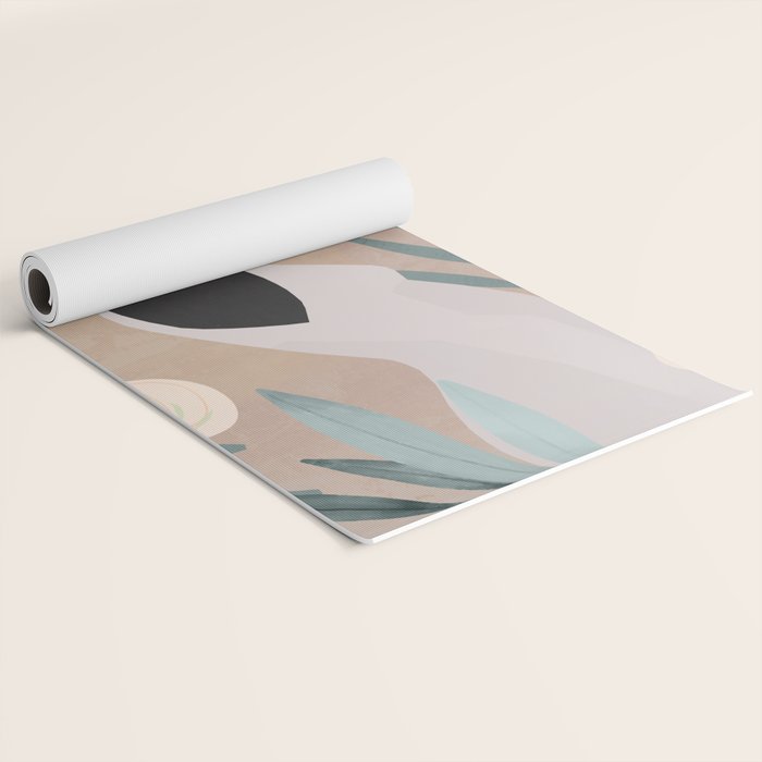 Tropical Girl 4 Yoga Mat Gallery Image 2