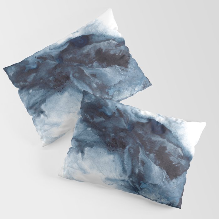 Indigo Depths No. 1 Pillow Sham Gallery Image 3