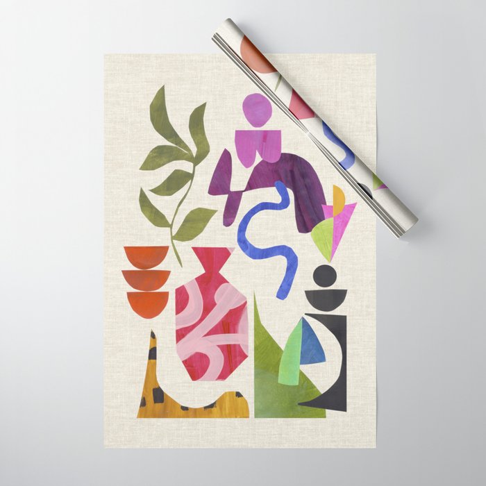 Afternoon Bloom Wrapping Paper Gallery Image 1