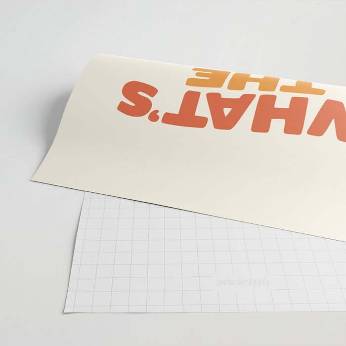 What's The Best That Could Happen Wrapping Paper Gallery Image 2