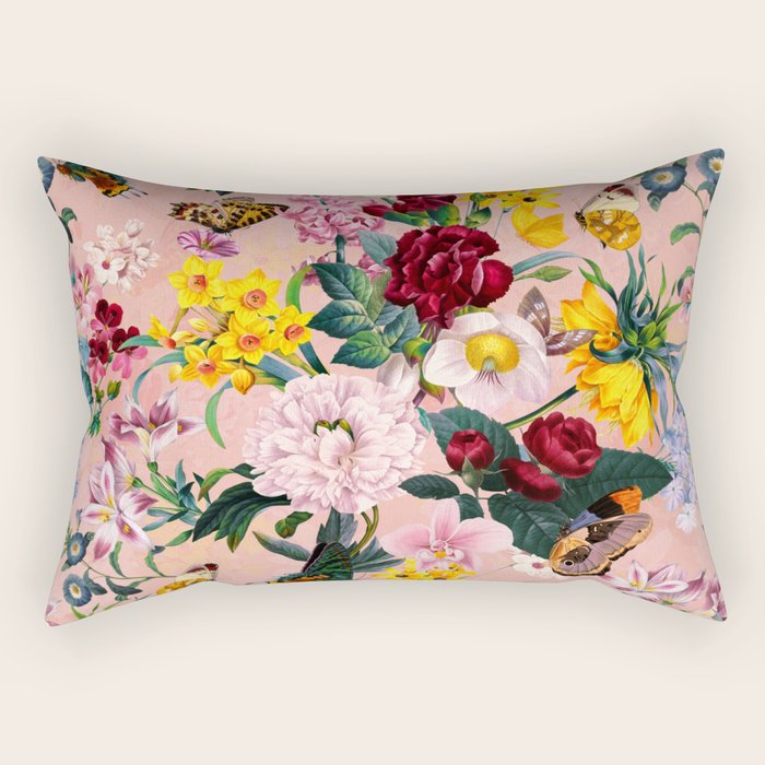 Magical Garden XXV Rectangular Pillow Gallery Image 1