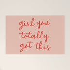 Girl, you totally got this Welcome Mat Gallery Image 1
