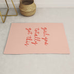 Girl, you totally got this Rug Gallery Image 1