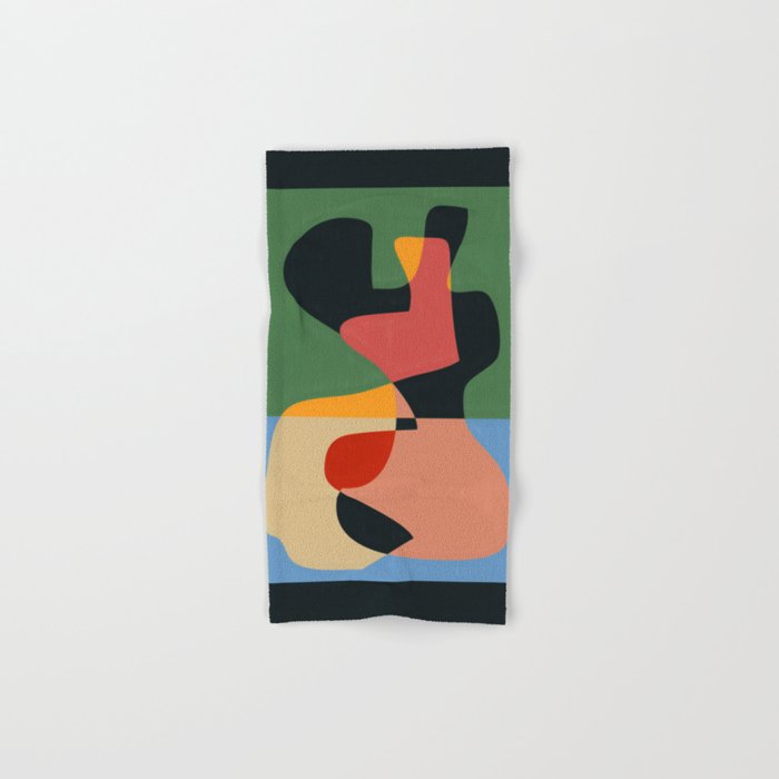 Geometric Abstraction 132 Bath Towel Gallery Image 1