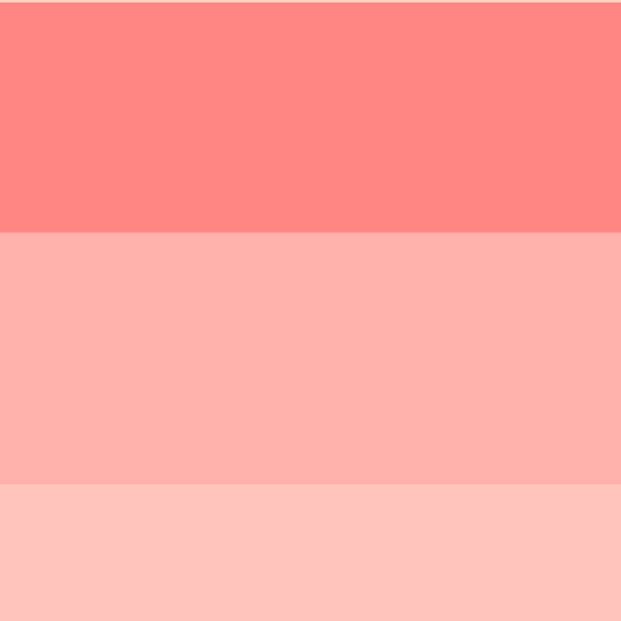 Blush Pink Minimalist Solid Color Block Stripes Coffee Mug Gallery Image 2