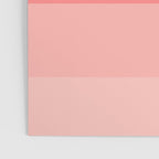 Blush Pink Minimalist Solid Color Block Stripes Poster Gallery Image 3