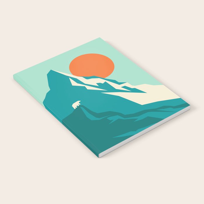 As the sun rises over the peak Notebook Gallery Image 2