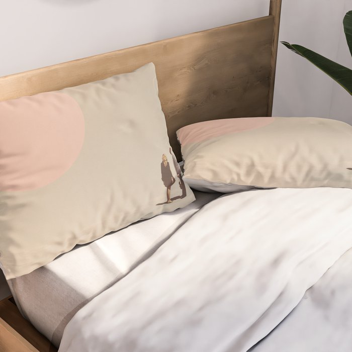 Dreamers of Melancholy Pillow Sham Gallery Image 2