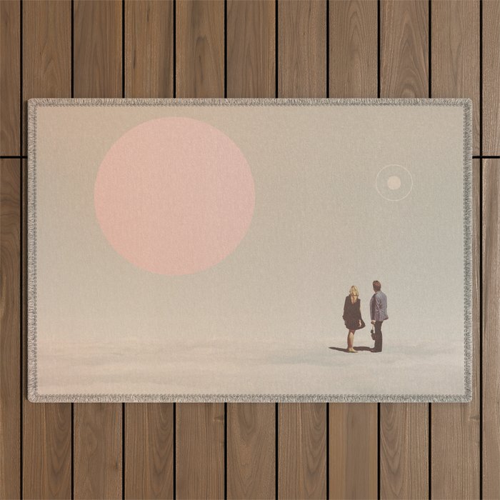 Dreamers of Melancholy Outdoor Rug Gallery Image 1