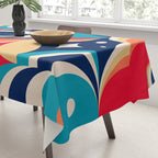 Ocean Waves Tablecloth Gallery Image 3