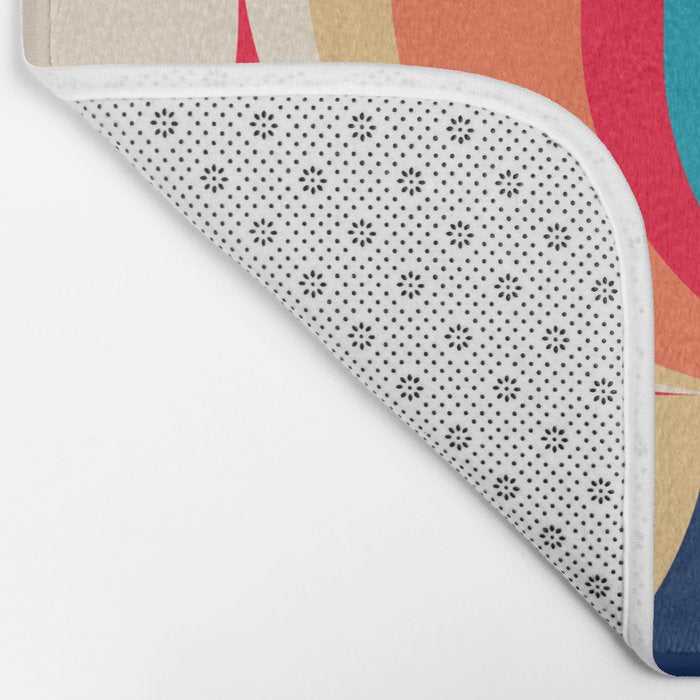 Ocean Waves Bath Mat Gallery Image 2