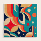 Ocean Waves Wood Wall Art Gallery Image 1