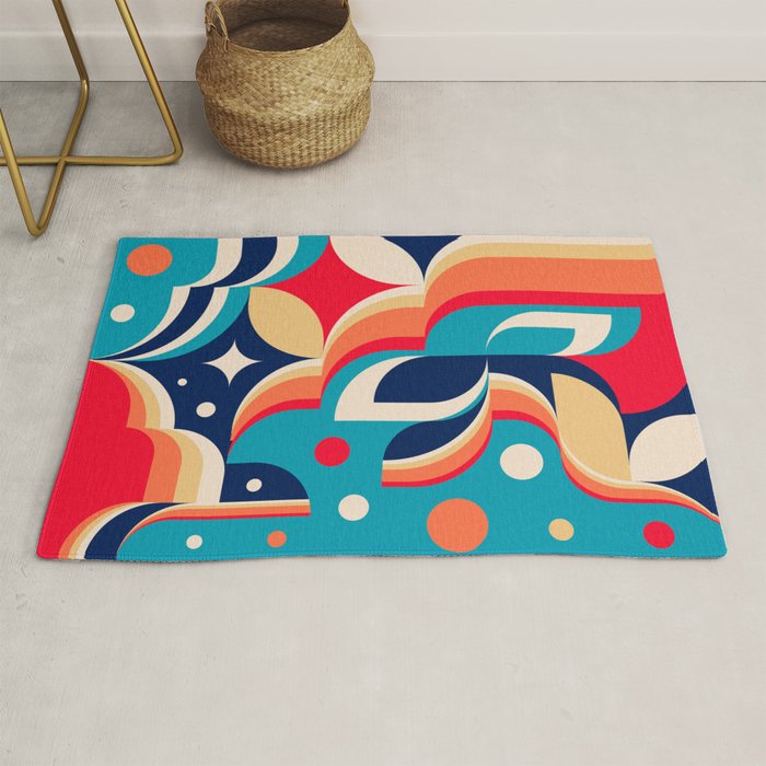 Ocean Waves Rug Gallery Image 1