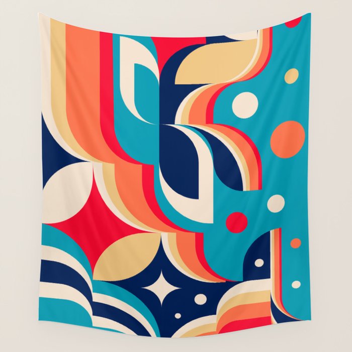 Ocean Waves Wall Tapestry Gallery Image 1