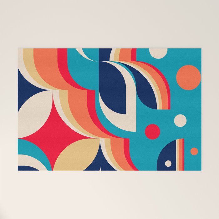 Ocean Waves Welcome Mat Gallery Image 1