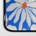 Boho Daisies on Indigo Blue Laptop Sleeve Gallery Image 3