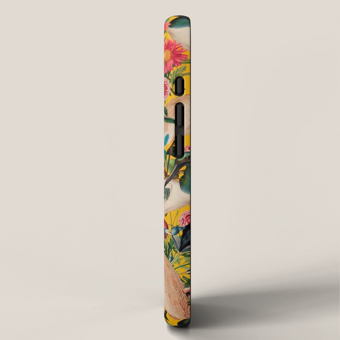 FLORAL AND BIRDS XVIII iPhone Case Gallery Image 2