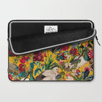 FLORAL AND BIRDS XVIII Laptop Sleeve Gallery Image 2