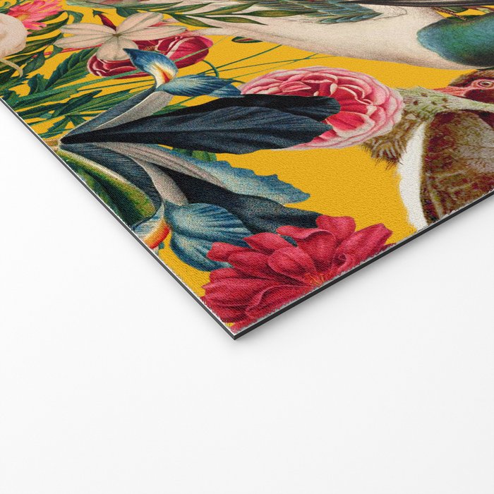 FLORAL AND BIRDS XVIII Welcome Mat Gallery Image 2