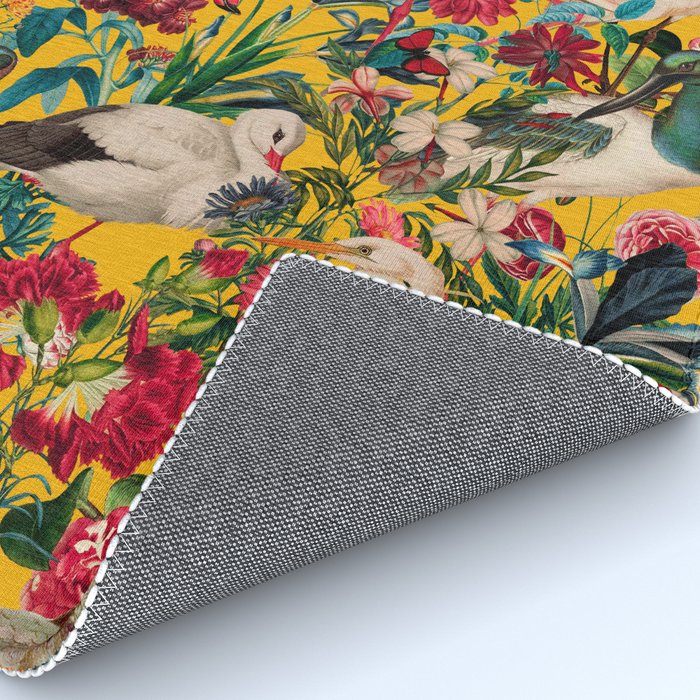 FLORAL AND BIRDS XVIII Rug Gallery Image 4