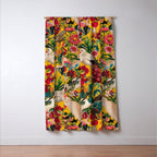 FLORAL AND BIRDS XVIII Window Curtain Gallery Image 3