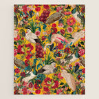 FLORAL AND BIRDS XVIII Jigsaw Puzzle Gallery Image 1