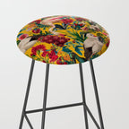 FLORAL AND BIRDS XVIII Stool Gallery Image 2