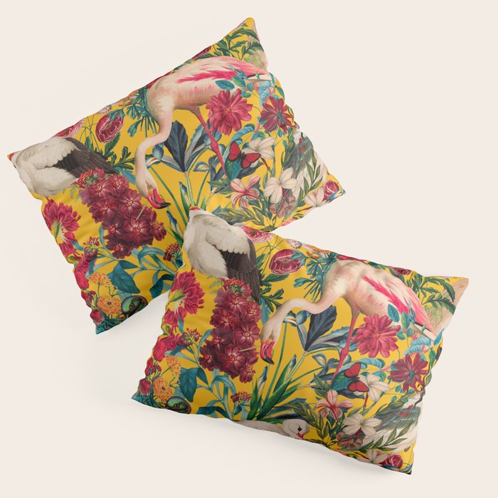 FLORAL AND BIRDS XVIII Pillow Sham Gallery Image 3