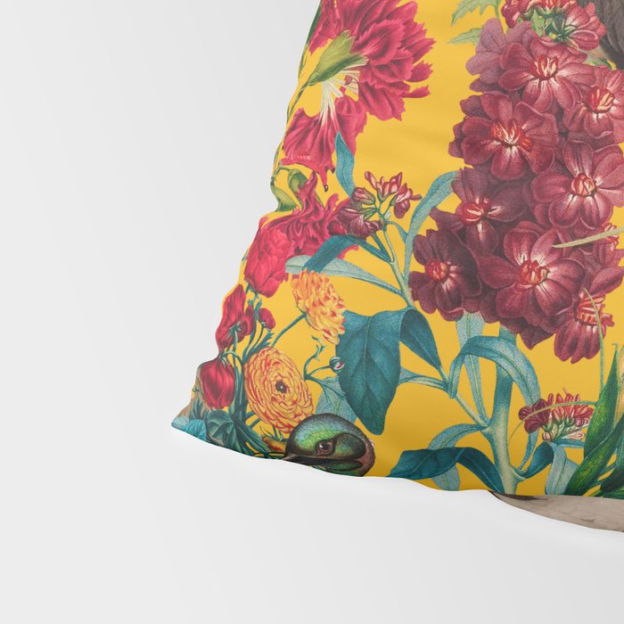 FLORAL AND BIRDS XVIII Pillow Sham Gallery Image 4