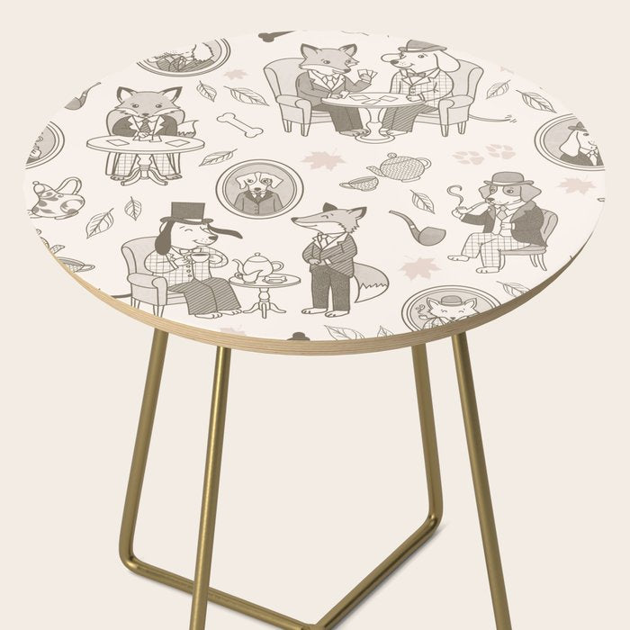 Autumn at the Hunt Club Side Table Gallery Image 2