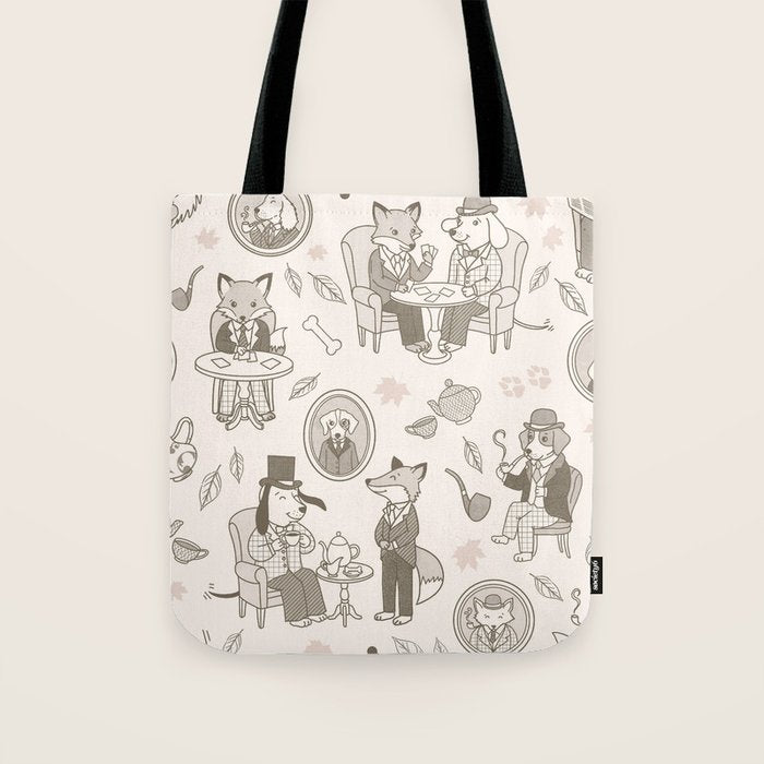 Autumn at the Hunt Club Tote Bag Gallery Image 1