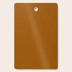 Burnt Orange Solid Color Cutting Board Gallery Image 1