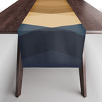 Bold Geometric Triangles V Table Runner Gallery Image 1