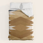 Bold Geometric Triangles V Duvet Cover Gallery Image 6