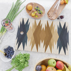 Bold Geometric Triangles V Cutting Board Gallery Image 2