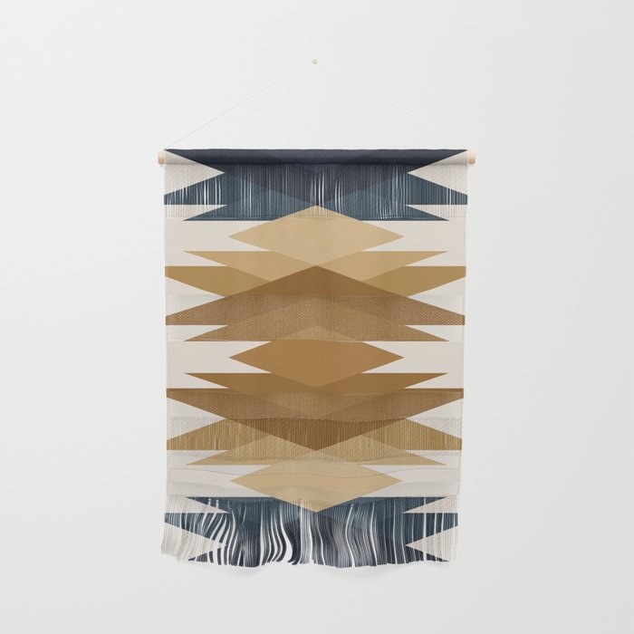 Bold Geometric Triangles V Wall Hanging Gallery Image 1