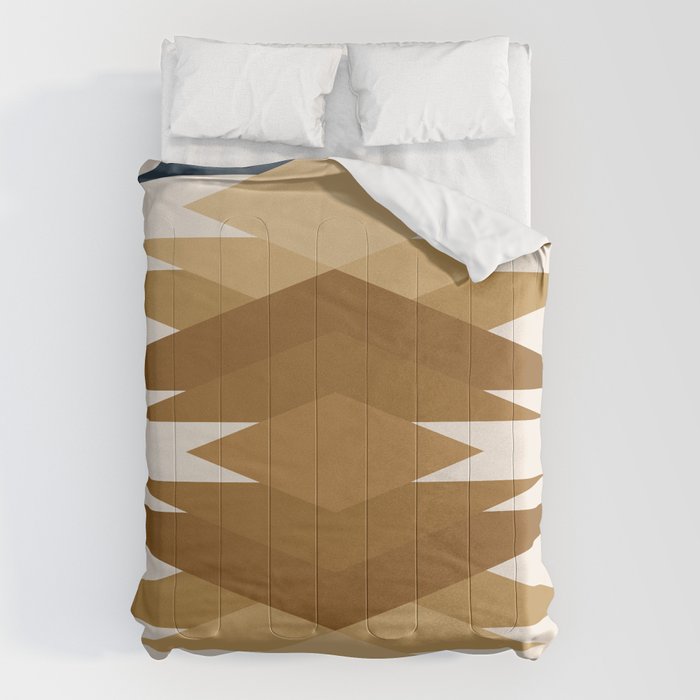 Bold Geometric Triangles V Comforter Gallery Image 1