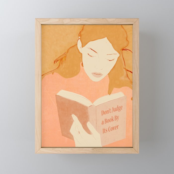 Donât Judge a Book By Its Cover 3 Mini Art Print Gallery Image 1