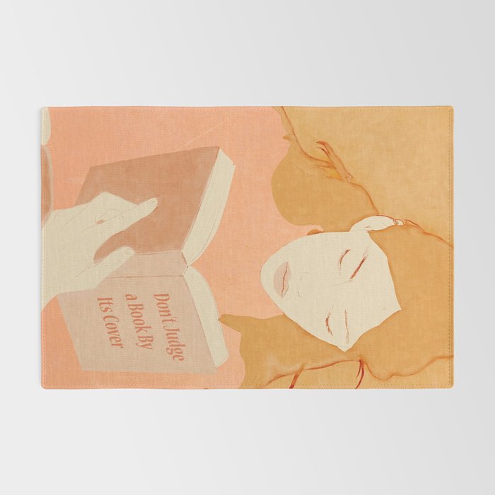 Donât Judge a Book By Its Cover 3 Rug Gallery Image 2