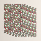 Chickadees & Winterberry Holly Wrapping Paper Gallery Image 3