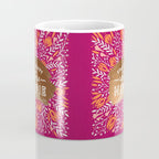 Stay Trippy Little Hippie - Fuchsia Palette Coffee Mug Gallery Image 4