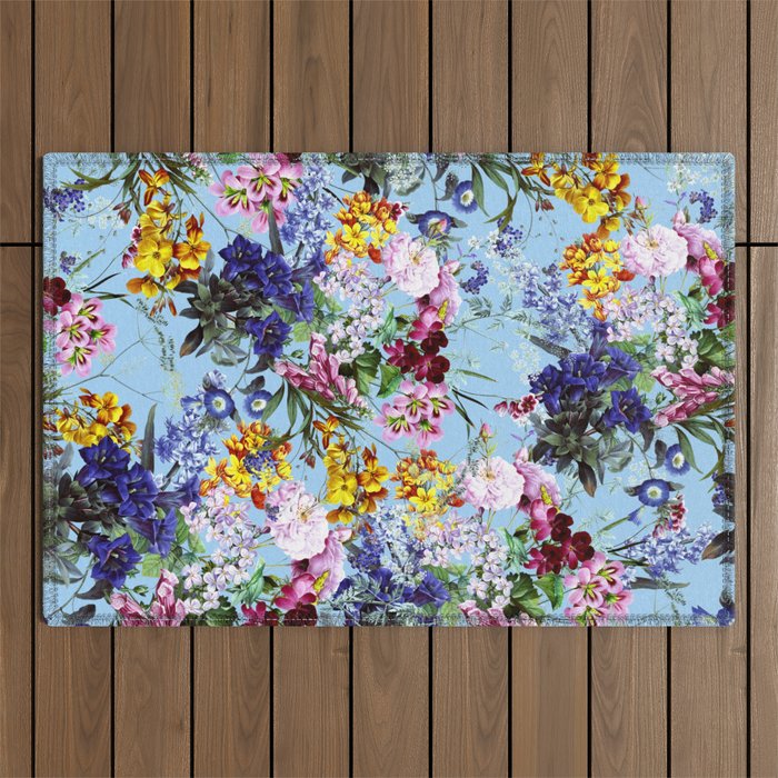 Vintage Garden XII Outdoor Rug Gallery Image 1