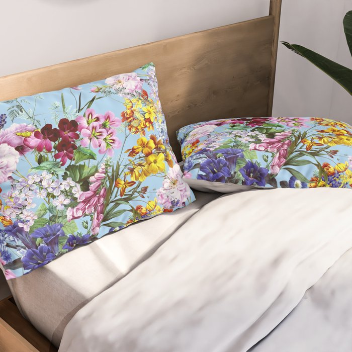 Vintage Garden XII Pillow Sham Gallery Image 2