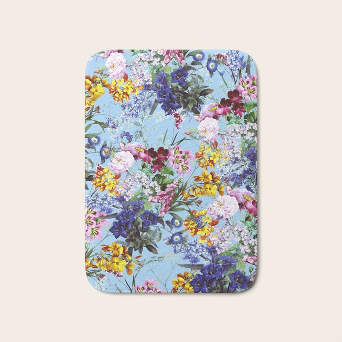 Vintage Garden XII Bath Mat Gallery Image 1