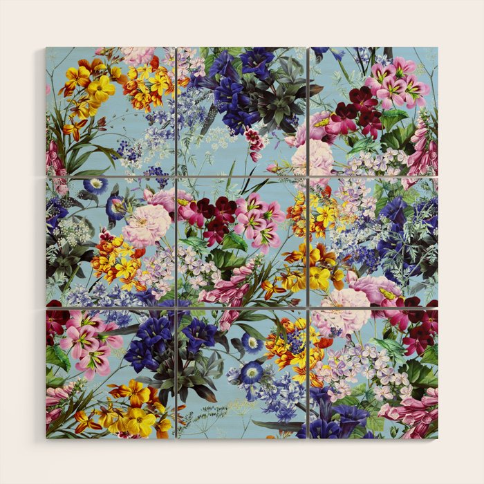 Vintage Garden XII Wood Wall Art Gallery Image 1