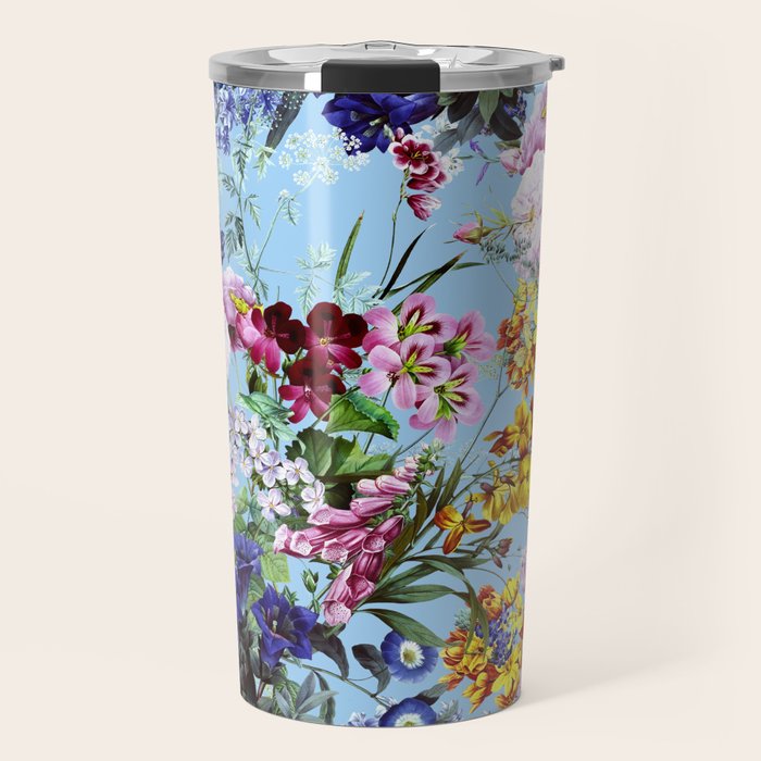 Vintage Garden XII Travel Mug Gallery Image 1
