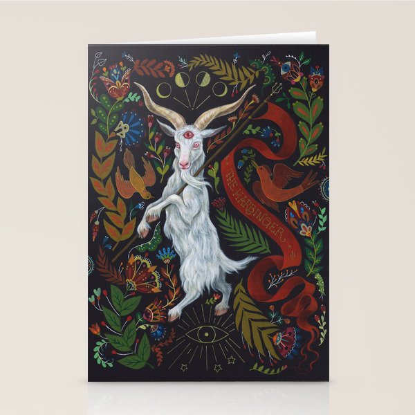 The Harbinger of Bad Feelings Stationery Card Gallery Image 2